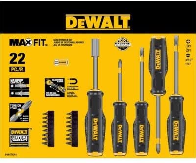 Dewalt Maxfit Screwdriver Set