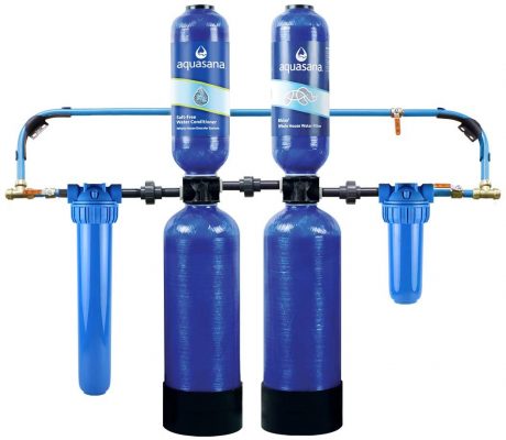 Aquasana Whole House Water Filter System w/ Salt-Free Conditioner