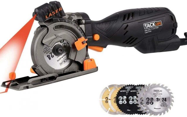 Tacklife Circular Saw with Laser Guide