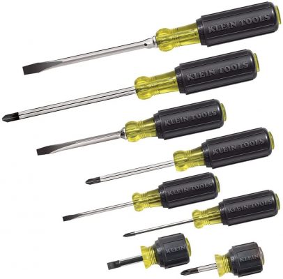 Klein Tools 85078 Cushion Grip Screwdriver Set