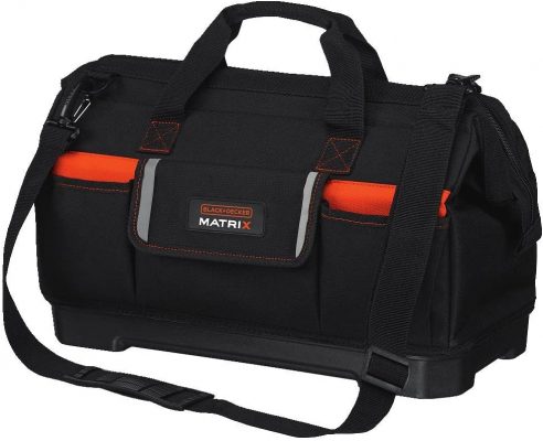 Black and Decker Matrix Wide Mouth Storage Tool Bag