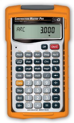 Calculated Industries 4065 Construction Master Pro Advanced Construction Calculator