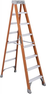 Louisville Ladder 8-Feet Fiberglass Step Ladder