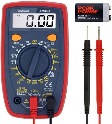 AstroAI AM33D Digital Multimeter