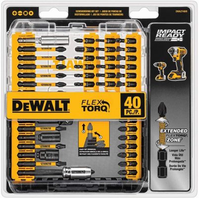 Dewalt DWA2T40IR Impact Ready FlexTorq Screw Driving Set