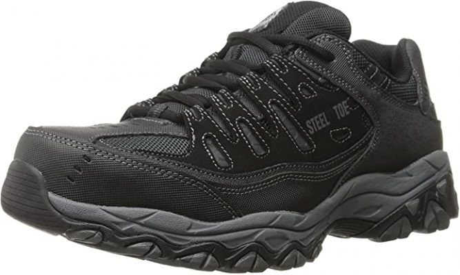 Skechers for Work Cankton Steel Toe Work Sneaker