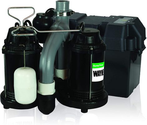 Wayne Combination 1/2HP Pump with Battery Back Up