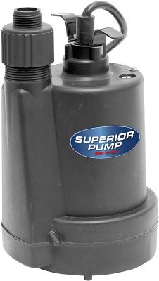 Superior Pump 1/4HP Utility Pump