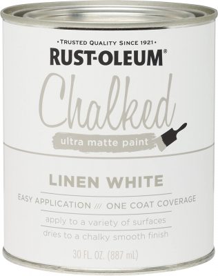 Rust-Oleum 285140 Ultra Matte Interior Chalked Paint