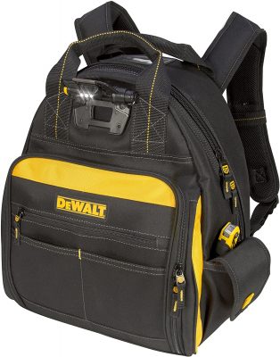 DEWALT Lighted Tool Backpack Bag