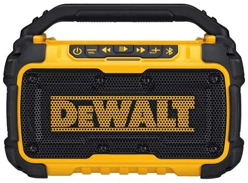DEWALT 20V MAX Bluetooth Speaker for Jobsite
