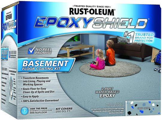 Rust-Oleum EpoxyShield Basement Floor Kit
