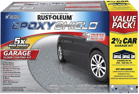 Rust-Oleum EpoxyShield Garage Floor Kit