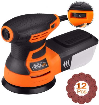 TACKLIFE 5-Inch Random Orbit Sander 3.0A