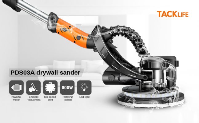 TACKLIFE Drywall Sander 6.7A