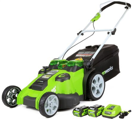 Greenworks 40V Cordless Twin Force Lawn Mower