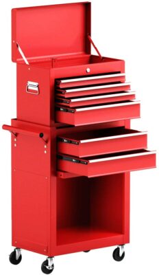 Goplus 6-Drawer Rolling Tool Chest
