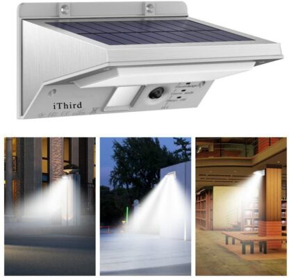 iThird LED Solar Security Lights (Pack of 1)