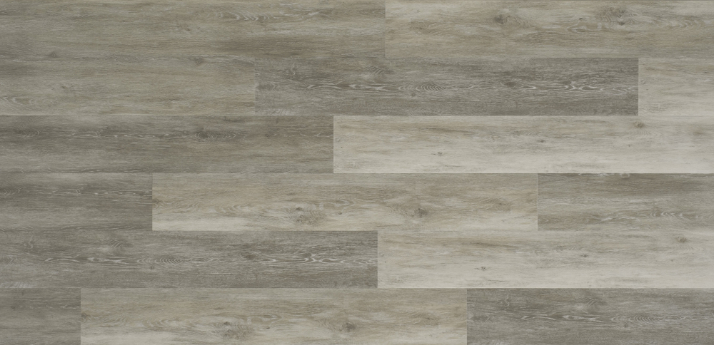 Grey vinyl plank flooring