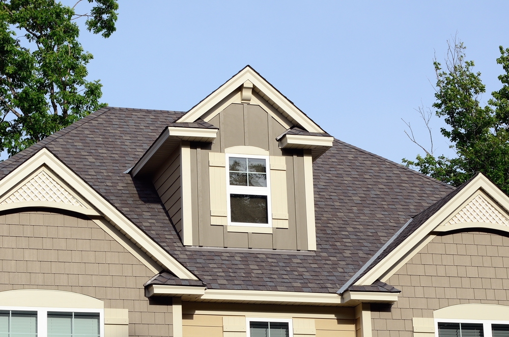 Gabled dormer window