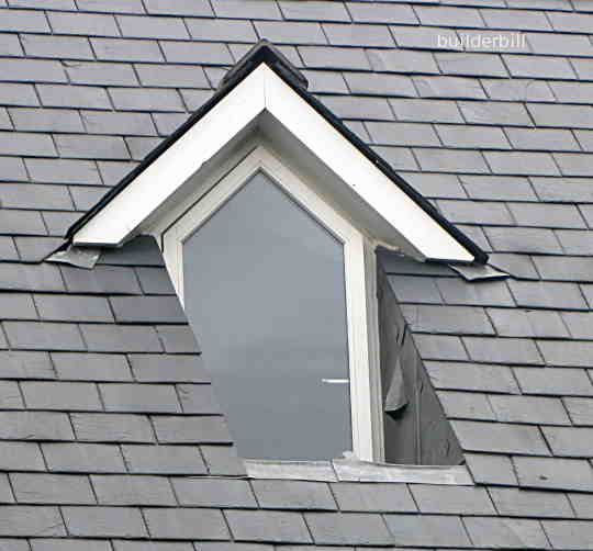 Recessed dormer window