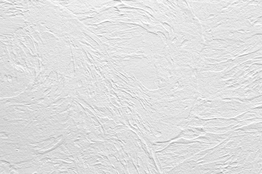 Stucco texture on a ceiling