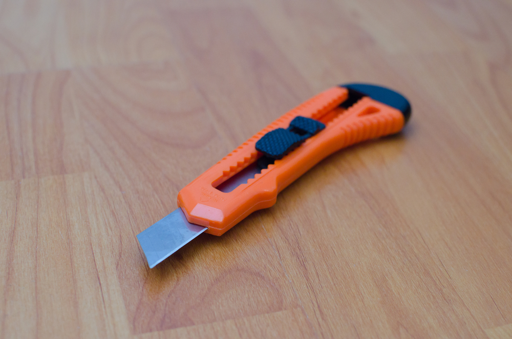 A Utility Knife Is Useful For Cutting Fine Plexiglass Sheets 