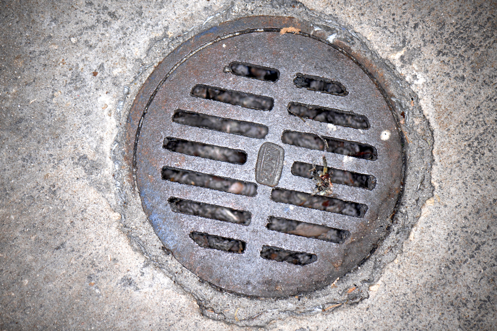 Floor Drain In A Basement 