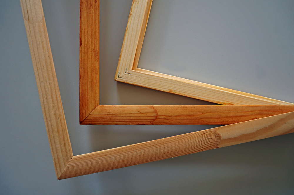 Miter joints on picture frames