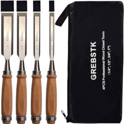 GREBSTK Professional Wood Chisel Tool Set