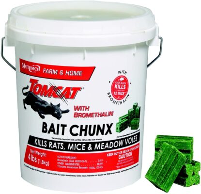 Motomco Tomcat Bait Chunx 4lb Pail