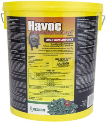 Neogen Havoc Rodenticide 8lb Pail