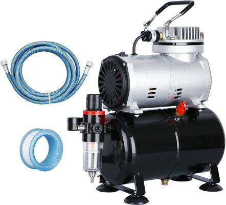 Zeny Pro 1/5 HP Airbrush Compressor